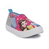 Toothless Disney Princess Slip On Canvas Shoes - Pink & Silver