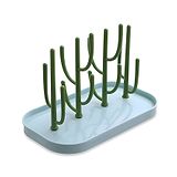 Bembika Baby Drying Rack For Bottles Baby Bottle Drying Stand For Babies - Green