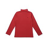 PALM TREE Full Sleeves Solid Skivvy Tee - Red