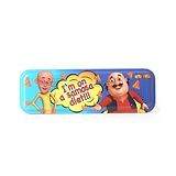 Qips Nickelodeon Motu Patlu Multi Layer Metal Pencil Box - Blue.