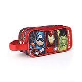 Marvel Avengers Pencil Pouch With Zip - Red