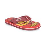 Toothless Marvel Avengers Theme Featuring The Armored Avenger Iron Man Printed Flip Flops - Red