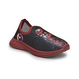 Toothless Marvel Avengers Theme Featuring Captain America Printed Lycra Shoes - Maroon