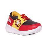 Toothless Marvel Avengers Theme Featuring Iron Man Printed Sneakers - Red