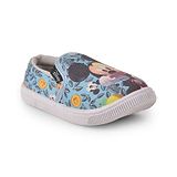 Toothless Disney Featuring Mickey Mouse Printed Casual Shoes - Sky Blue