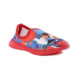 Toothless Disney Featuring Mickey Mouse Printed Lycra Shoes - Red