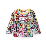 Babyhug 100% Cotton Full Sleeves T-Shirt Avengers Print - Multicolour