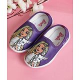 Kidsville Mattel Featuring Barbie Printed Shoes - Purple