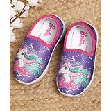 Kidsville Mattel  Featuring Barbie  Printed Shoes - Purple