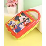 Disney Mickey Mouse  Sandwich Lunch Box - Red and Yellow