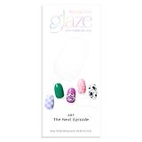 DASHING DIVA Glaze The Next Episode For Women Long Lasting Gel Nail Stickers 34pcs Manicure