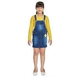 Peppermint Full Sleeves Striped Top With Dungaree -  Mustard Yellow