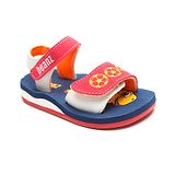 Beanz Unisex Turtle Printed Velcro Closure Sandals - Blue & Pink