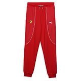 PUMA Placement Brand Name Printed  Track Pant -  Rosso Corsa Red