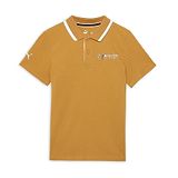 PUMA Half Sleeves Placement Text Printed Tee - Amber Brown