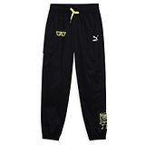 PUMA Placement Printed Track Pant -  Black