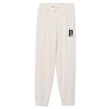 PUMA Placement Printed Track Pant - Cream