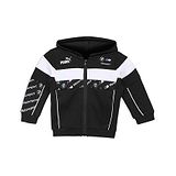 PUMA Full Sleeves Text Printed Jacket -  Black