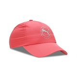 PUMA Placement Brand Name Printed Cap - Electric Blush Pink