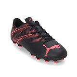 PUMA ATTACANTO FG AG Jr Football Shoe - Black Fire Orchid