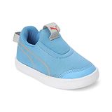 Puma Courtflex v2 Slip On Inf Sneaker - Regal Blue Cool Light Gray