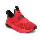 Puma SOFT Enzo Evo Slip On Pre School Sneaker - All Time Red Black