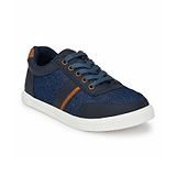 TUSKEY Self Designed Laced Up Shoes - Navy Blue