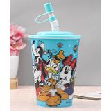 Disney Mickey Mouse Tumbler With Straw Blue - 450 ml