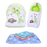 Toddylon Baby Bedding Set for New Born Sleeping Products - Green