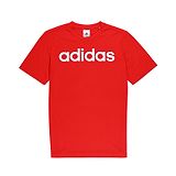 Adidas Kids Half Sleeves T-Shirt Logo Print - Red