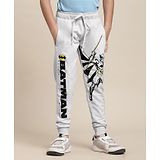 Kidsville Warner Bros Featuring Batman Printed Joggers - Grey