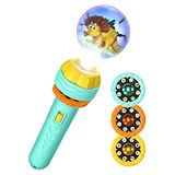 Toyshine Projector Educational Cartoon Story Torch Projector Bedtime Toy wiht 24 Patterns - Multicolour