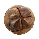 Desi Karigar 3D Soccer Ball Jigsaw Wooden Puzzle Games Set Brain Teaser