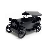 Desi Karigar Wrought iron Vintage Car With Roof / Toys / Car / Showpiece / iron Decor