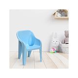 Nilkamal Plastic Eeezygo Baby Chair Modern and Comfortable with Arm & Backrest Blue Colour