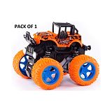 Fantasy India Mini Monster Truck Friction Powered Push go Truck (Color May Vary)