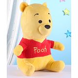 Disney Winnie the Pooh Soft Toy Yellow - Height 20.3 cm