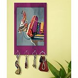 999Store Stylish Wood Wall Mount Decorative Key Holder - Decorative Bull