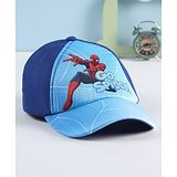 Babyhug Marvel Spiderman Summer Cap - Blue