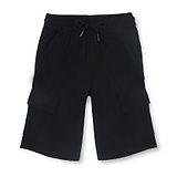 GINI & JONY Solid Bermuda Shorts  - Black