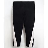 Cherry Crumble By Nitt Hyman Side Tape Detailed Pant - Black