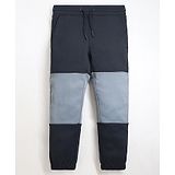 Cherry Crumble By Nitt Hyman Colour Blocked Pant - Black & Grey