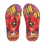 Toothless Marvel Avengers Featuring Spider Man Printed Flip Flops - Red