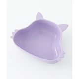 Fab N Funky Silicone Bowl With Suction Base Feeding Bowl Fox Shape - Purple