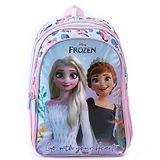 Disney Frozen Inspired School Bag for Winter Wonderland Adventures Multicolour - 18 Inches