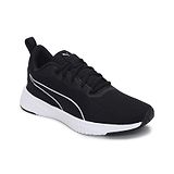 PUMA Mesh Detailed  Flyer Flex Running Shoes - White & Black