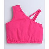 Taffykids 100% Cotton Sleeveless Solid Top - Pink