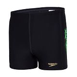 Speedo Swimming Trunk with Brand Logo Print  -  Black