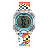 Zoop By Titan Free Size Round Digital Watch - Grey