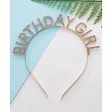 Pine Kids Free Size Birthday Girl Crown - Rose Gold